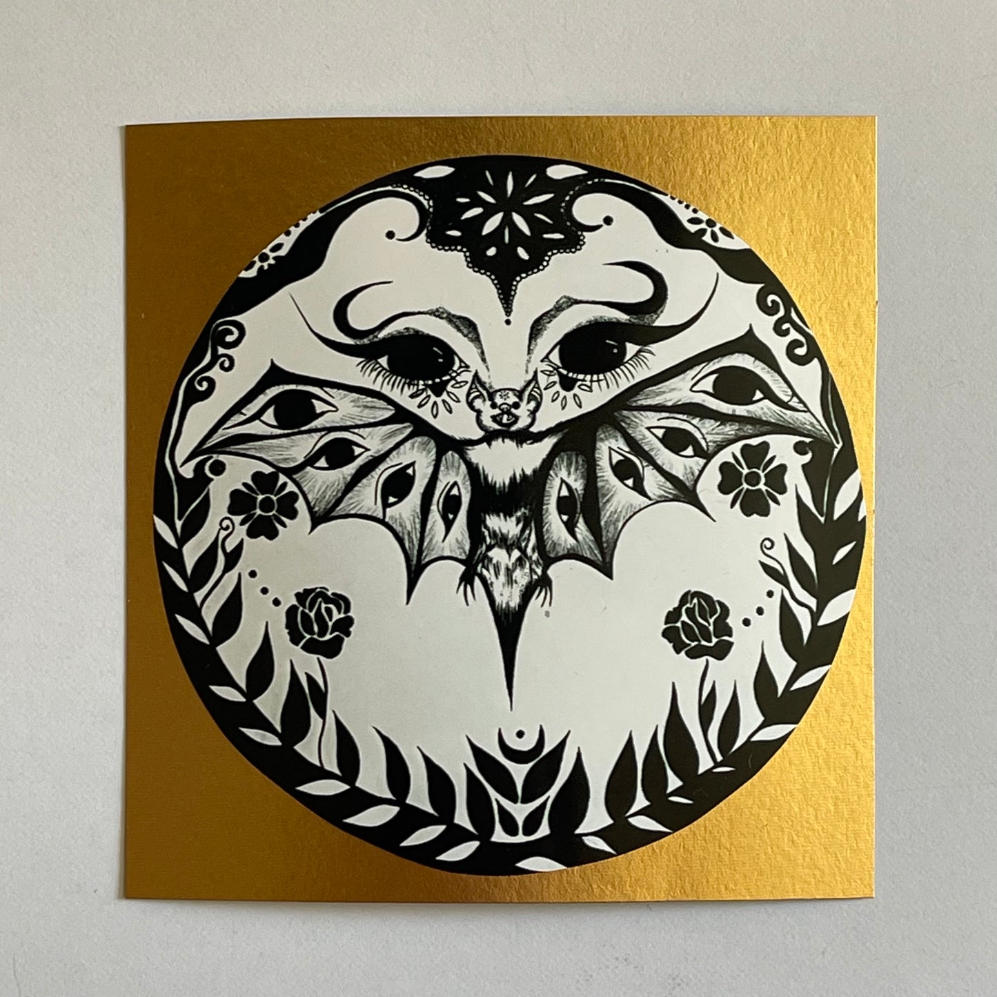 Bat Eyes Art Print