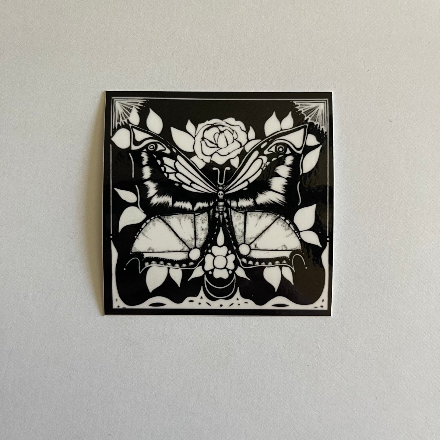 Death Moth Sticker