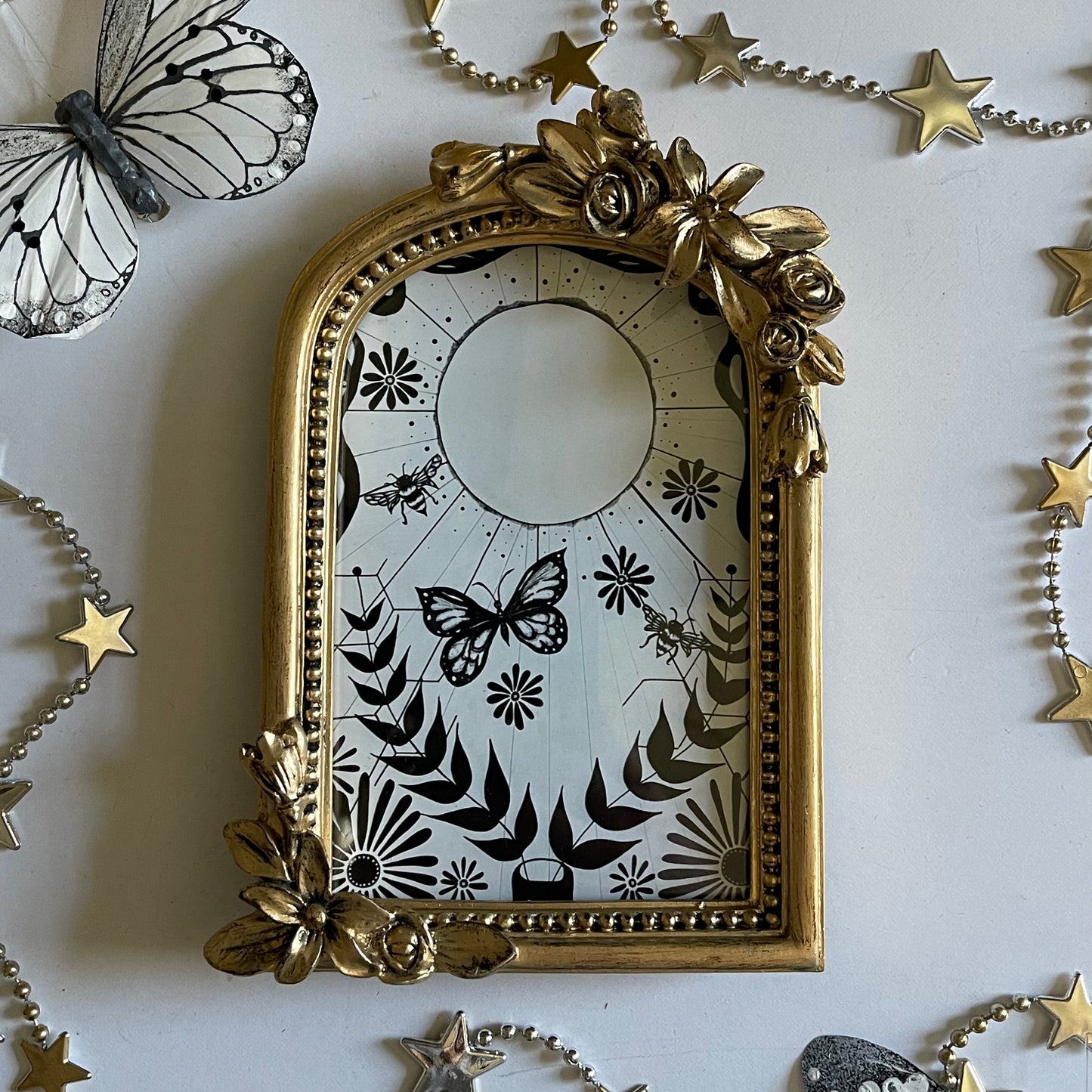 Floral Frame of Bloom