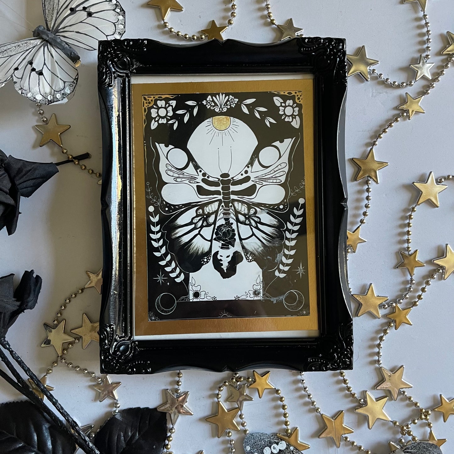 Freedom Black Ornate Frame
