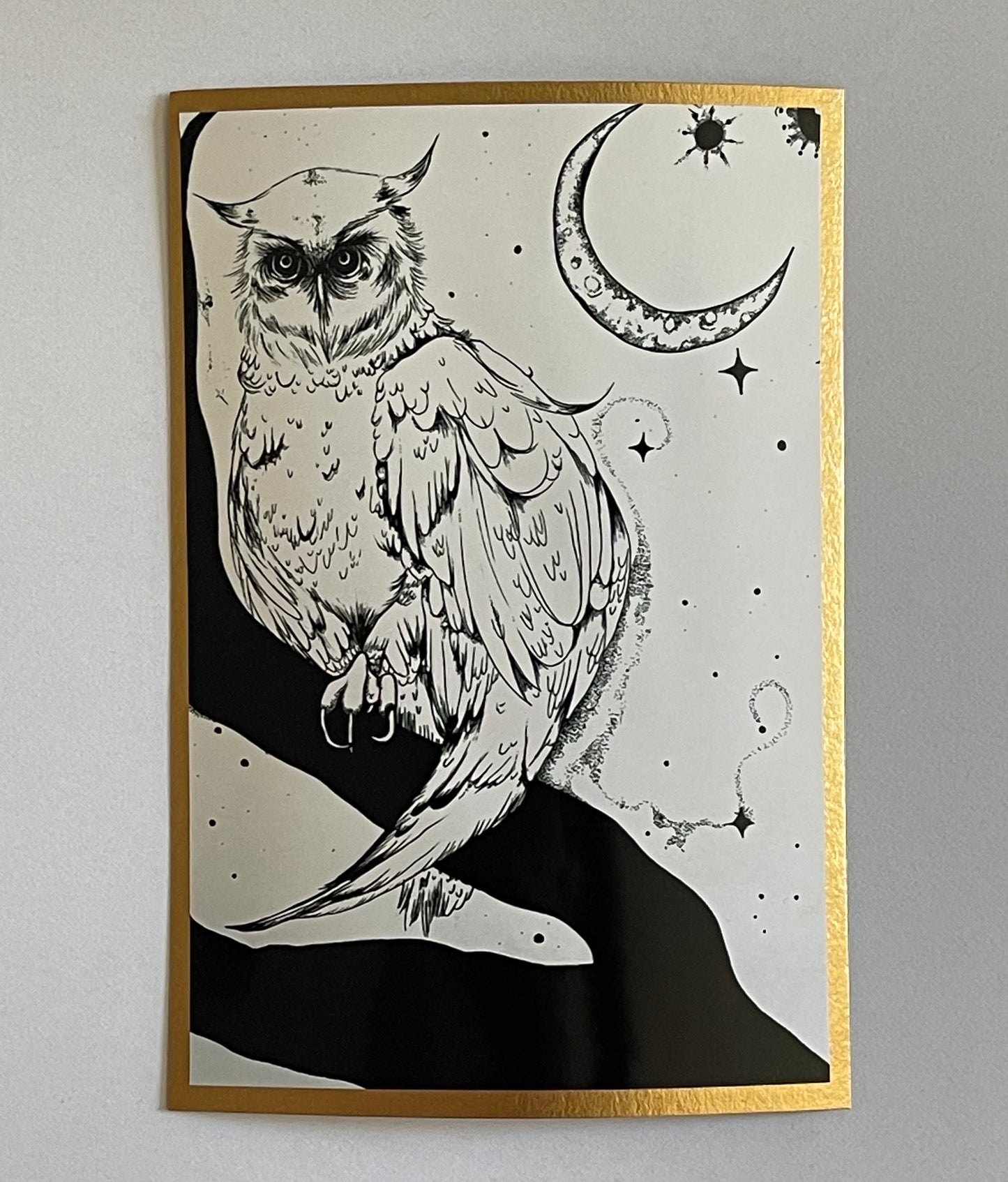 Owl Art Print