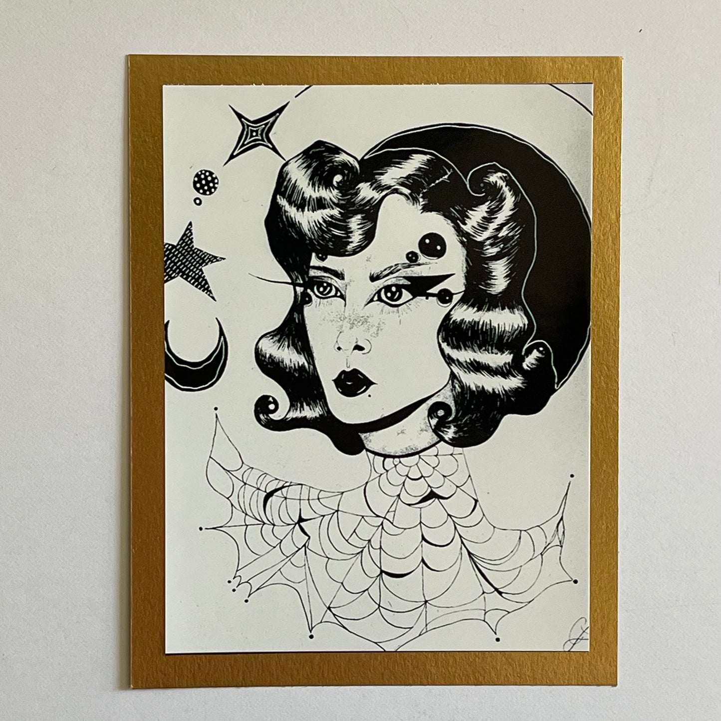 Spider Girl Art Print