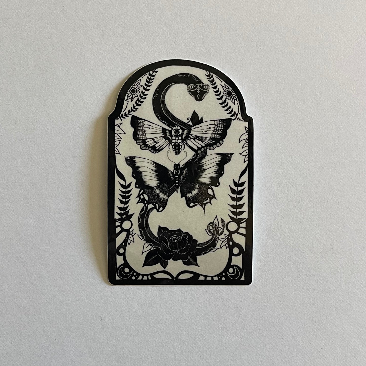 Tombstone Sticker