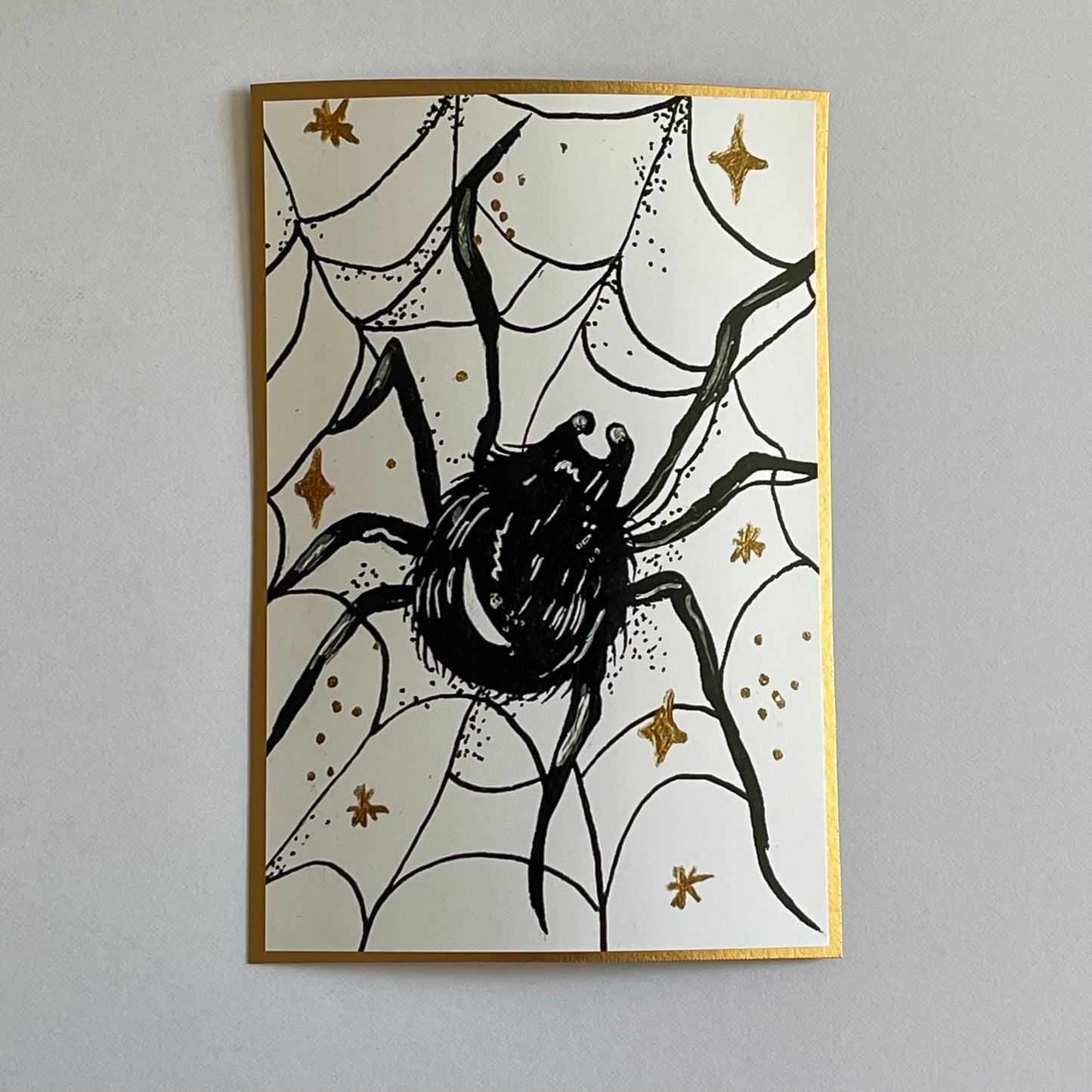 Whimsical Spider Art Print