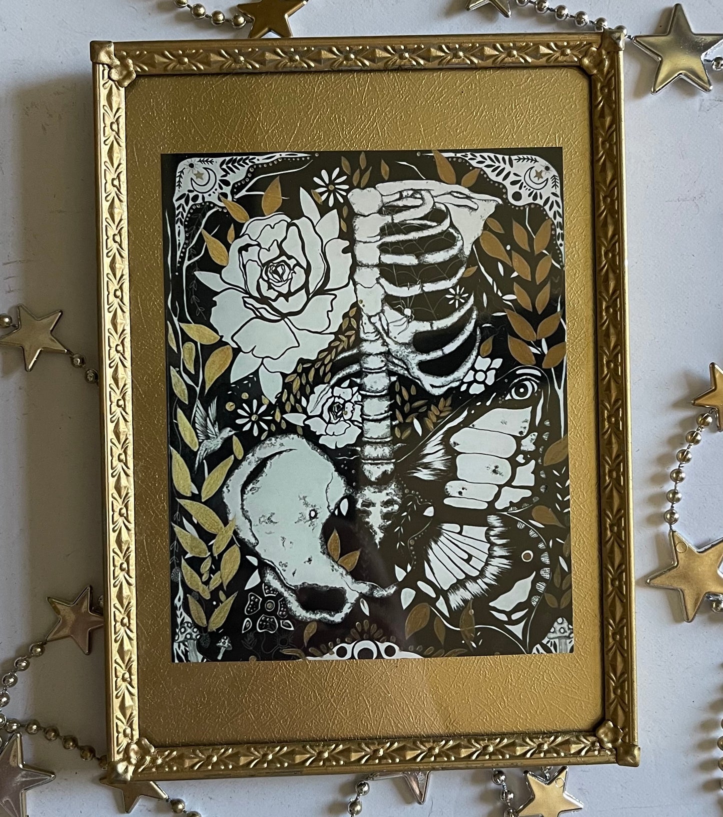 Metal Frame of Forest