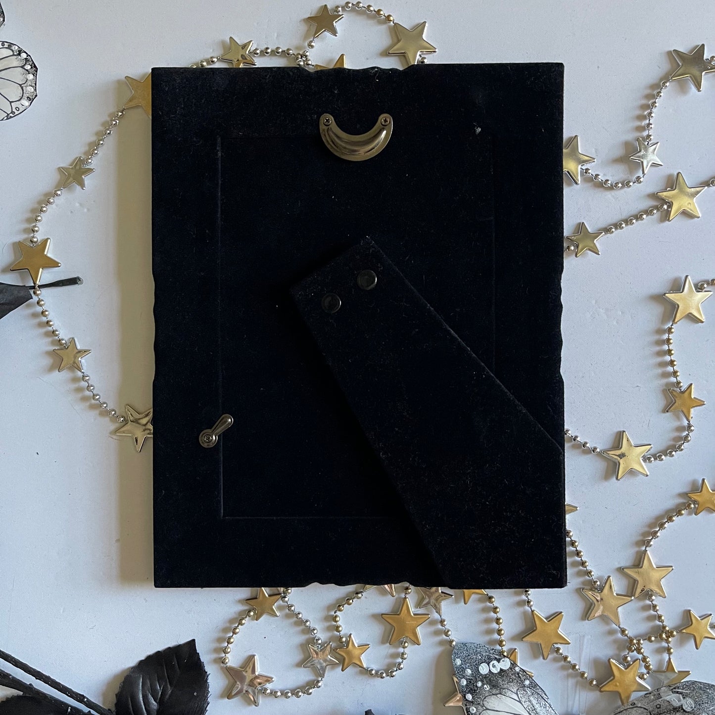 Midnight Web Black Ornate Frame