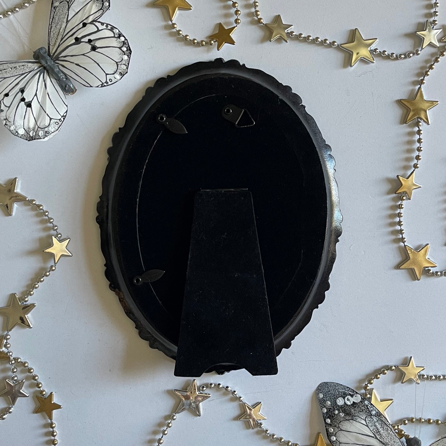 Black Ornate Frame of Moonlight