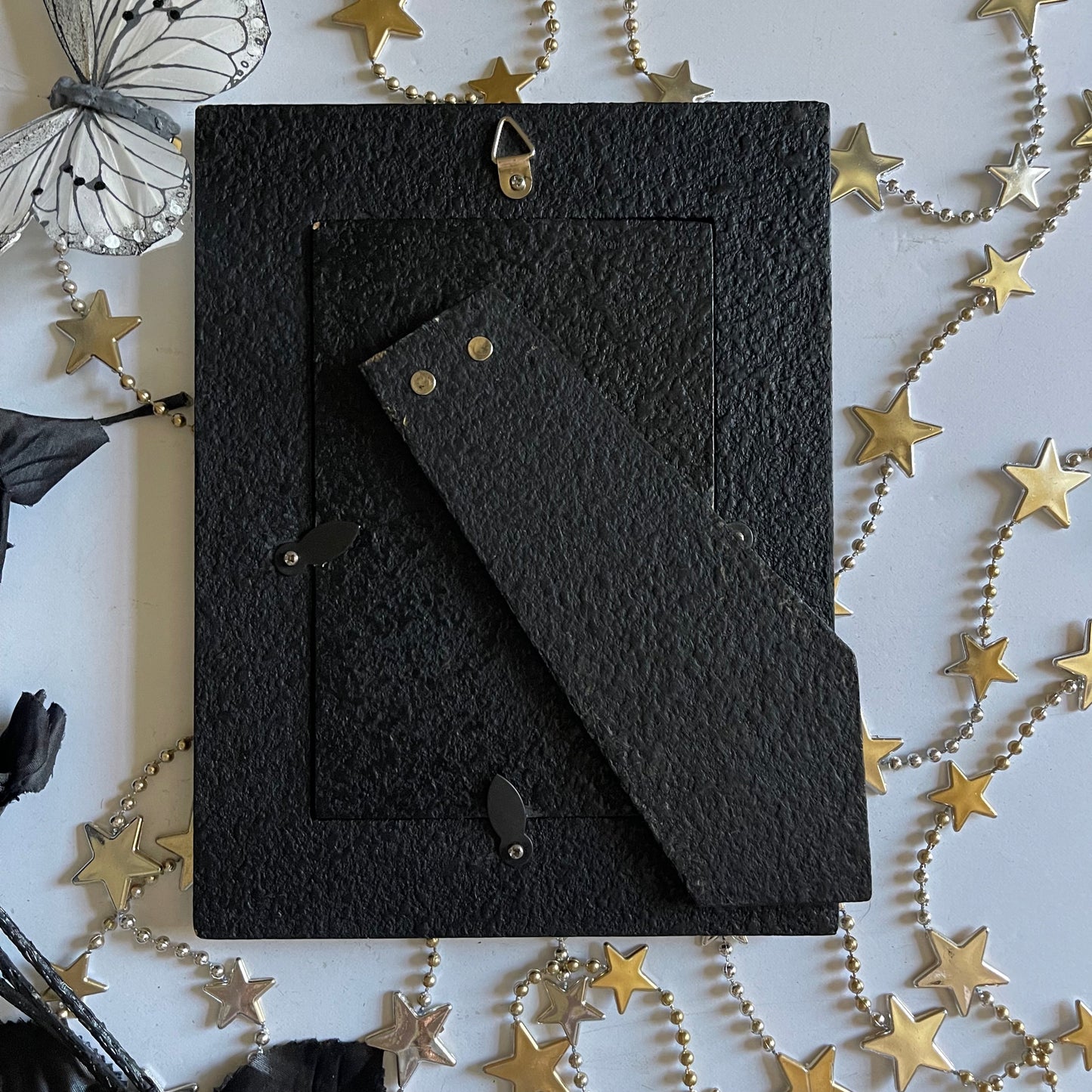 Silver Ornate Frame of Owl