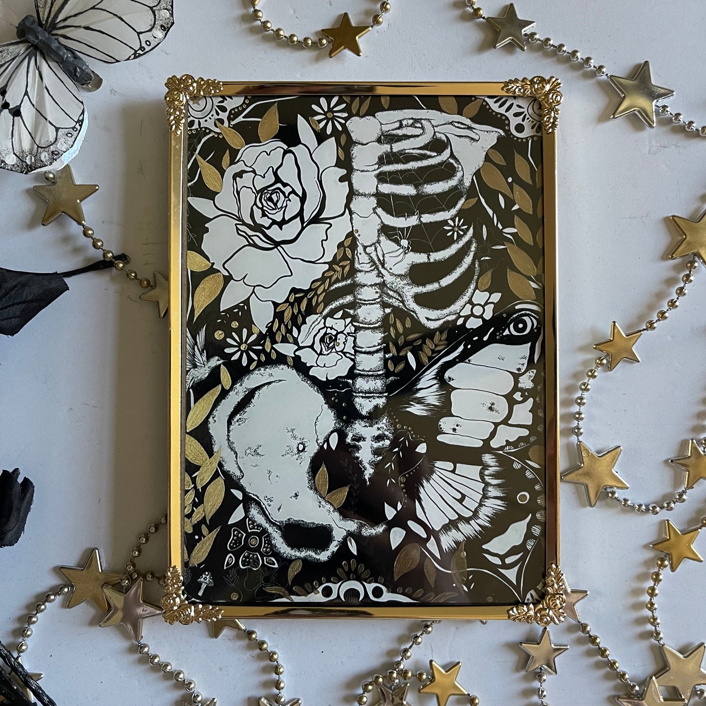 Ornate Metal Frame of Forest