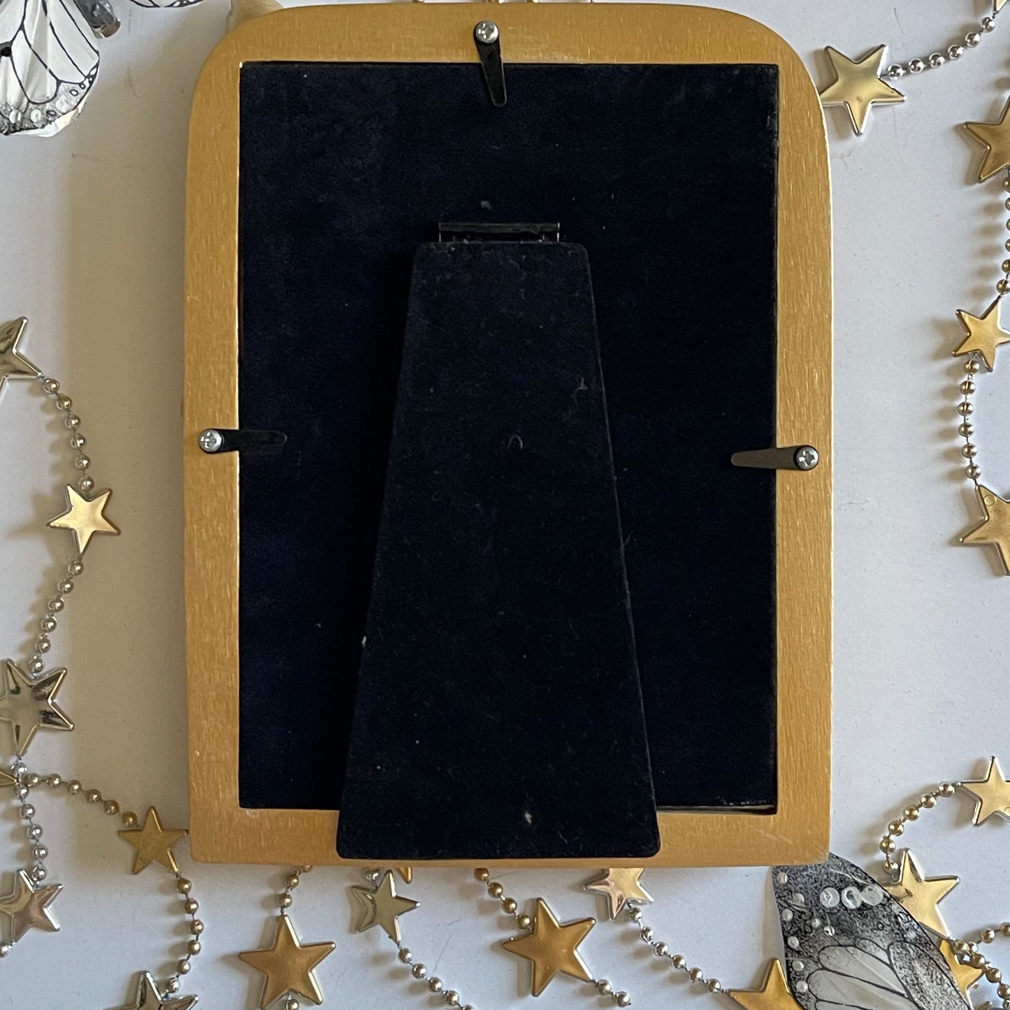 Gold Butterfly Frame of Forest